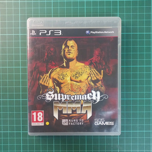 Supremacy MMA | PS3 | PlayStation 3 | Used Game - RetroguySA