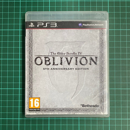 The Elder Scrolls (IV) : Oblivion | 5th Anniversary Edition | PlayStation 3 | PS3 | Used Game - RetroguySA