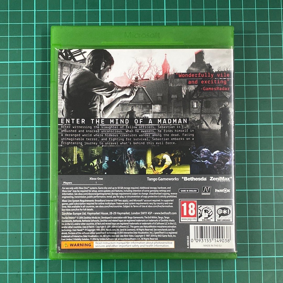 The Evil Within (The Fighting Chance Pack) | XBOX ONE | Used Game - RetroguySA
