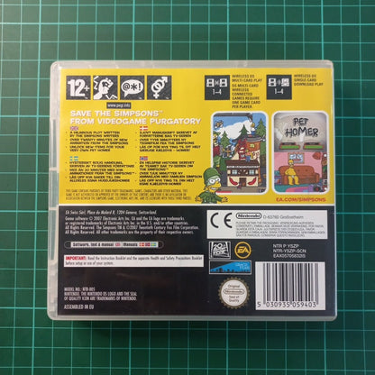 The Simpsons Game | Nintendo DS | Used Game - RetroguySA