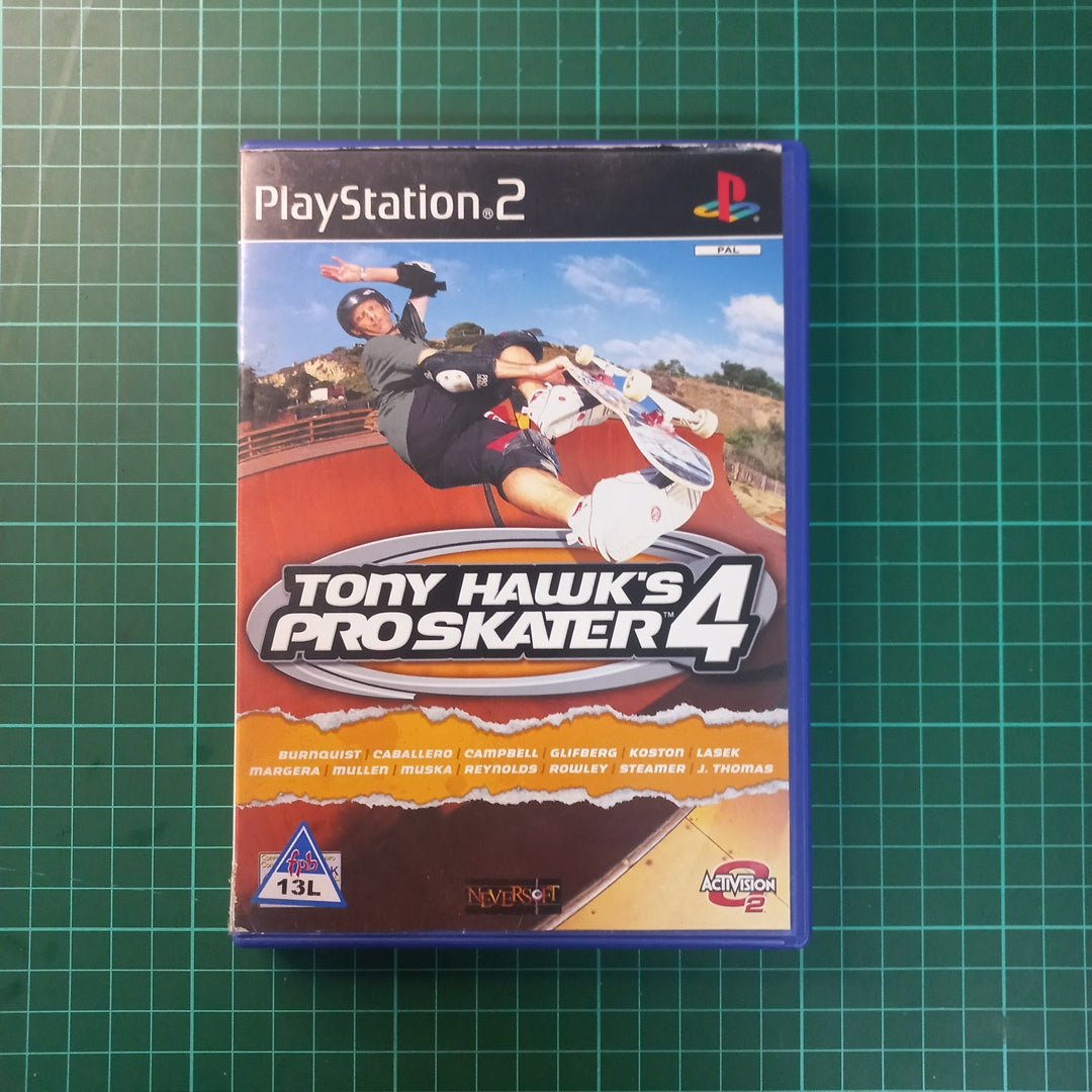 Tony Hawk's Pro Skater 4 | PS2 | Playstation 2 | Used Game - RetroguySA