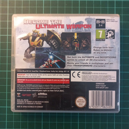 Transformers: War for Cybertron Autobots | Nintendo DS | DS | Used Game - RetroguySA