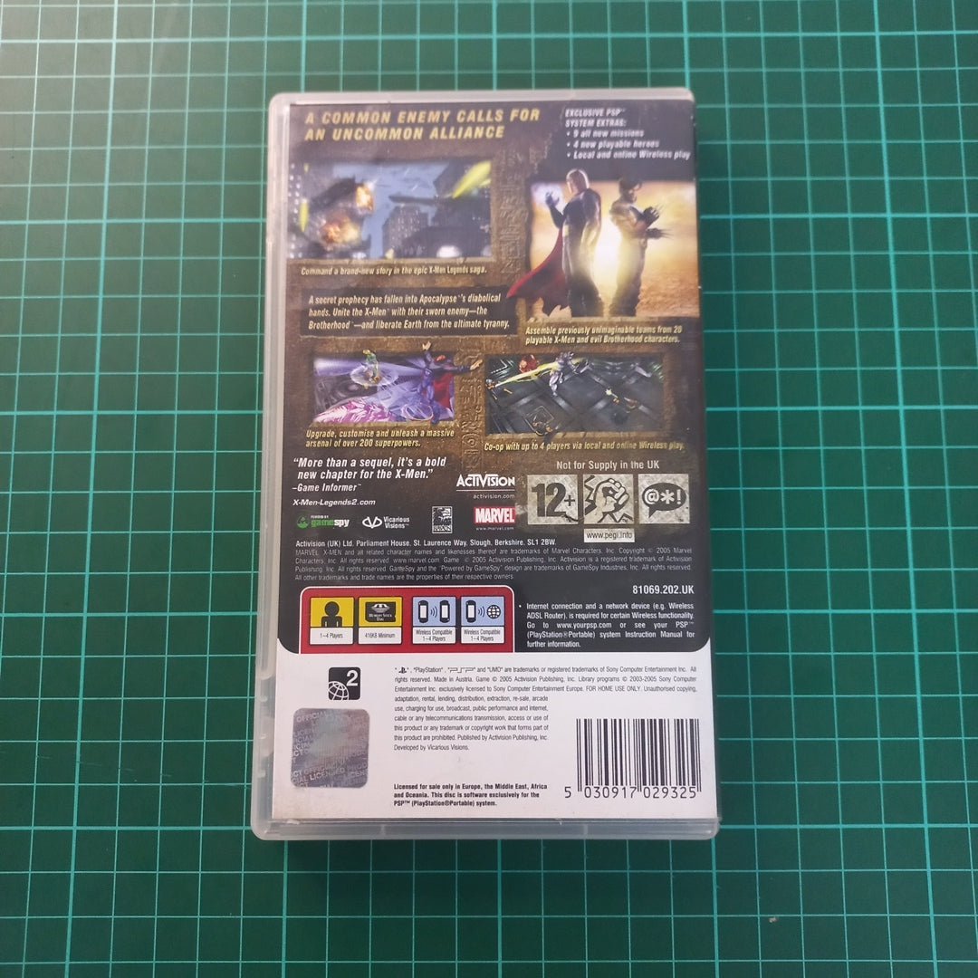 X - Men Legends II : Rise of Apocalypse | PSP | Used Game - RetroguySA